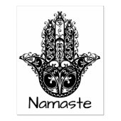 Decoratief Hamsa-ontwerp Rubberstempel (Afrduk)