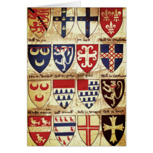 Decoratief heraldry patroon