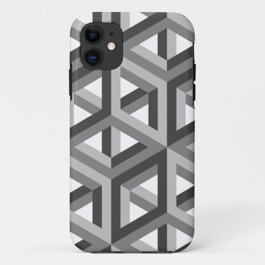 Decoratief hexagon-mozaïekpatroon #5 Case-Mate iPhone case (Achterkant)