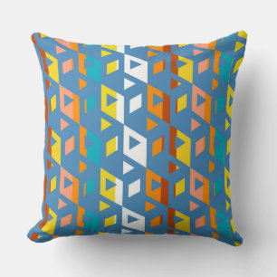 Decoratief hexagon-mozaïekpatroon #5 kussen