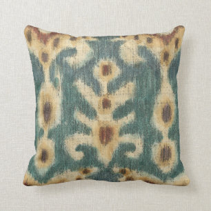 Decoratief Ikat Fabric-ontwerp van Chariklia Zarri Kussen