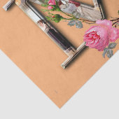 Decoratief Initiaal "M" Tissuepapier (Detail)