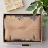 Decoratief Initiaal "M" Tissuepapier (Geschenk)