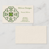 Decoratief Ivy Visitekaartje (Voorkant / Achterkant)