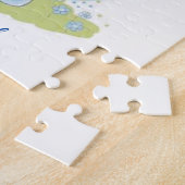 Decoratief Jigzaag Puzzle Legpuzzel (Zijkant)