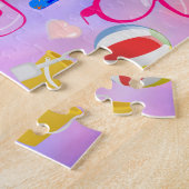 Decoratief Jigzaag Puzzle Legpuzzel (Zijkant)