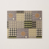 Decoratief Jigzaag Puzzle Legpuzzel (Horizontaal)