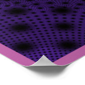 Decoratief Julia Fractal Poster (Hoek)