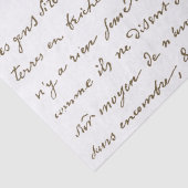 Decoratief karte Postale Franse ontkoppeling Tissuepapier (Detail)