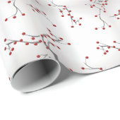 Decoratief kerstontwerp in de winter cadeaupapier (Rol Hoek)