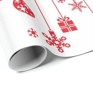 Decoratief kerstornament Reindeer Snowflake Cadeaupapier