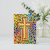 DECORATIEF KROSS BRIEFKAART (Staand voorkant)