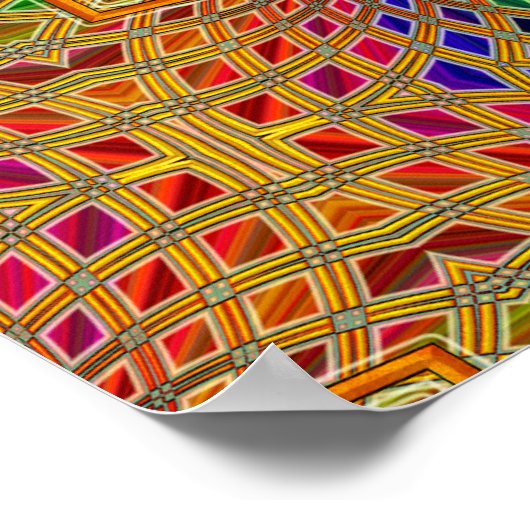 DECORATIEF KROSS-POSTER POSTER (Hoek)