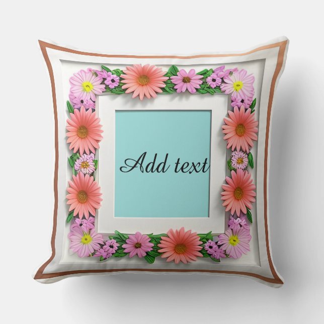 Decoratief Lijst Kussen (Voorkant)