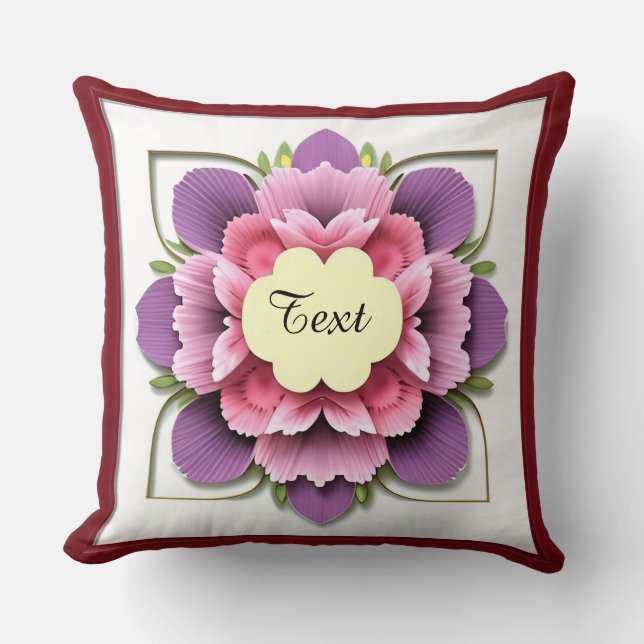 Decoratief Lijst Kussen (Voorkant)