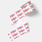 decoratief lintbloem grosgrain lint (Achterkant)