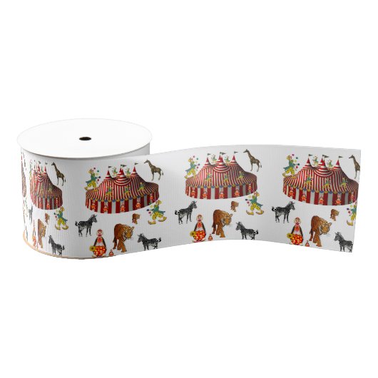decoratief lintcircus grosgrain lint (Spoel)