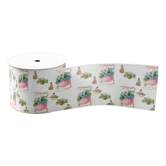 decoratief lintrooster grosgrain lint (Spoel)