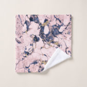 Decoratief marmer op bad handdoek (Wasdoekje)