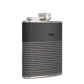 Decoratief metaal Monogrammaatkolf Heupfles (Rechts)