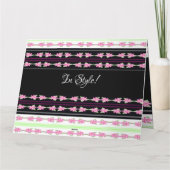 Decoratief modern kaart (Achterkant)