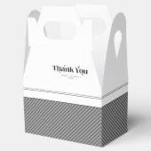 Decoratief Modern Wedding Dank je ID887 Bedankdoosjes (Geopend)