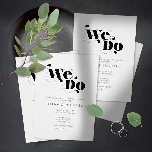 Decoratief Modern Wedding ID887