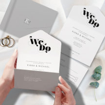 Decoratief Modern Wedding ID887