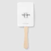 Decoratief Modern Wedding Mr & Mrs ID887 Handwaaier (Voorkant)