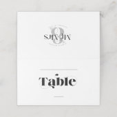 Decoratief Modern Wedding Table Pinstripe ID887 (Buitenkant ongevouwen)