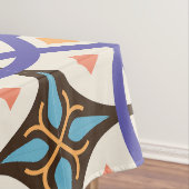 Decoratief Mozaïek Keramisch Tegel Patroon Tafelkleed (Voorbeeld)