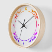 Decoratief multigekleurd wit aas Natuurlijk hout (Hoek)