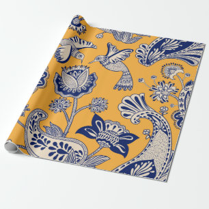  decoratief naadloos patroon met vogels, pa cadeaupapier