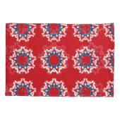 Decoratief naadloos patroon rond element kussensloop (Achterkant)