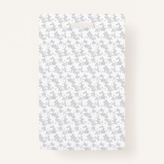 decoratief ontwerp negentien badge (Voorkant)