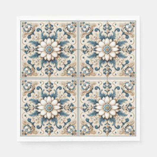  decoratief ontwerp servet (Voorkant)