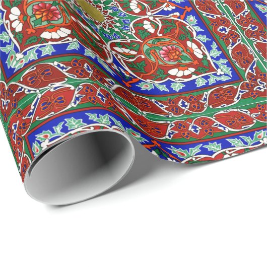 decoratief ontwerppatroon cadeaupapier (Rol Hoek)