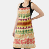 Decoratief Oranje groen Schort (Insitu)