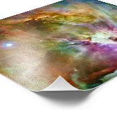Decoratief Orion Nebula Galaxy Space Foto Afdruk (Hoek)