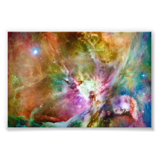 Decoratief Orion Nebula Galaxy Space Foto Afdruk (Voorkant)