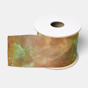 Decoratief Orion Nebula Galaxy Space Foto Grosgrain Lint