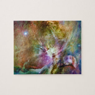 Decoratief Orion Nebula Galaxy Space Foto Legpuzzel