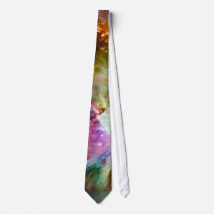Decoratief Orion Nebula Galaxy Space Foto Stropdas
