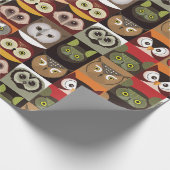 Decoratief oventeken cadeaupapier (Hoek)