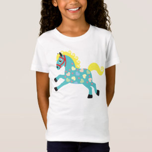 decoratief paard t-shirt