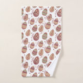 Decoratief paaspatroon | Handdoekset Bad Handdoek (Handdoek)