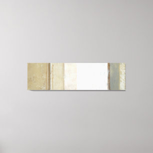 Decoratief paneelschilderen in neutrale kleuren canvas afdruk