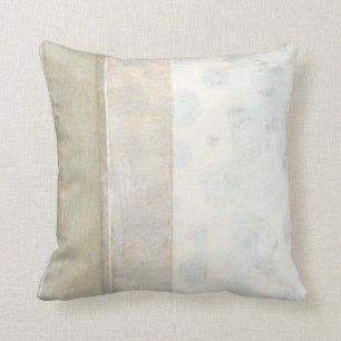 Decoratief paneelschilderen in neutrale kleuren kussen