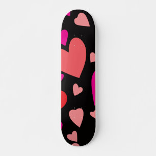 Decoratief papier hart 1 skateboard
