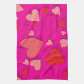 Decoratief papier hart 2 theedoek (Verticaal)